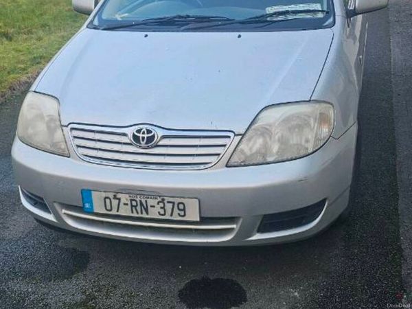 Toyota Corolla Saloon, Petrol, 2007, Silver
