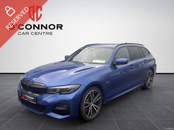 BMW 3-Series Estate, Petrol Plug-in Hybrid, 2022, Blue