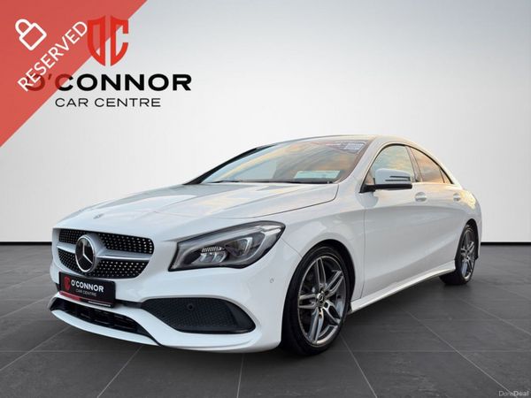 Mercedes-Benz CLA Saloon, Petrol, 2019, White