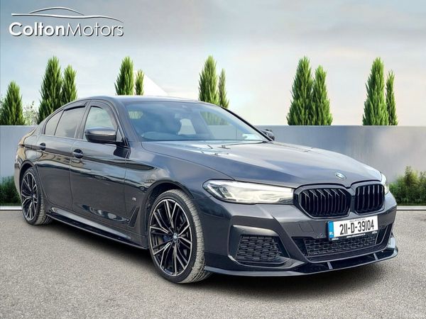 BMW 5-Series Saloon, Petrol Plug-in Hybrid, 2021, Grey