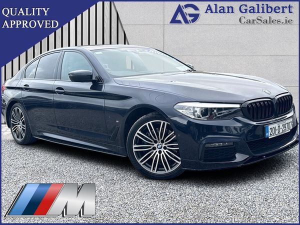 BMW 5-Series Saloon, Petrol Plug-in Hybrid, 2020, Black