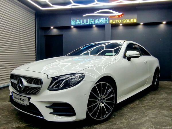 Mercedes-Benz E-Class Coupe, Diesel, 2018, White