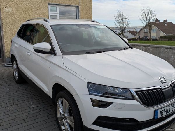 Skoda Karoq Estate/Jeep, Petrol, 2018, White