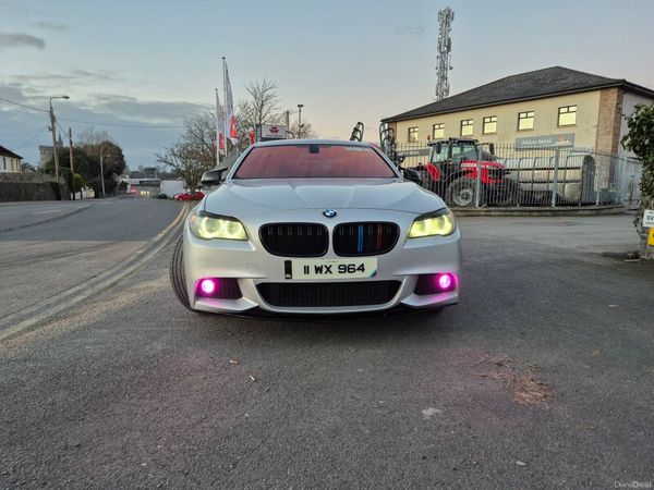 BMW 5-Series Saloon, Diesel, 2011, Silver