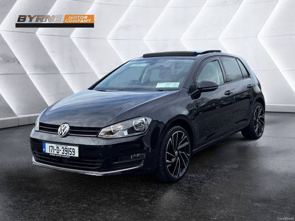 Volkswagen Golf Hatchback, Diesel, 2017, Black