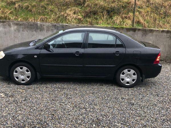 Toyota Corolla Saloon, Diesel, 2006, Black