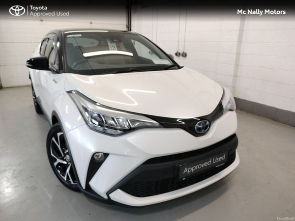 Toyota C-HR SUV, Petrol Hybrid, 2022, White