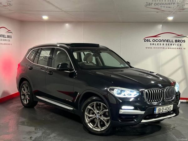 BMW X3 Estate, Diesel, 2018, Black