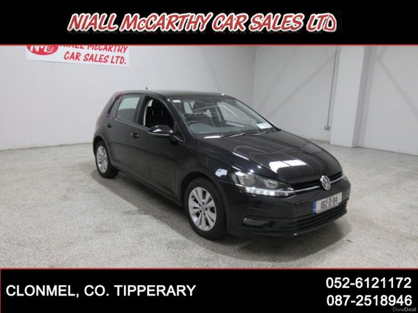 Volkswagen Golf Hatchback, Diesel, 2019, Black