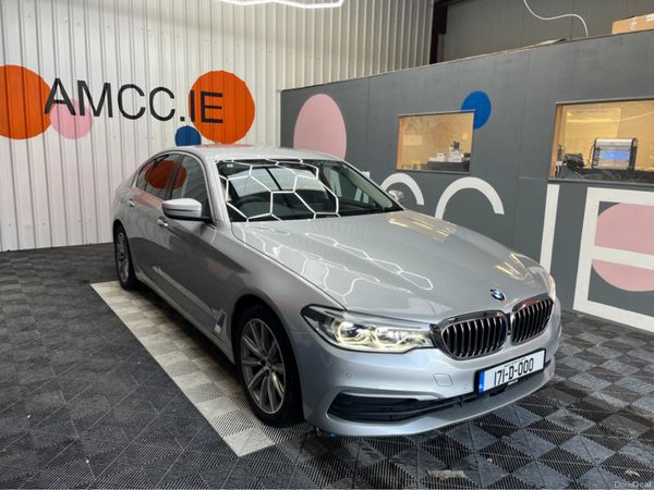 BMW 5-Series Saloon, Diesel, 2017, Silver