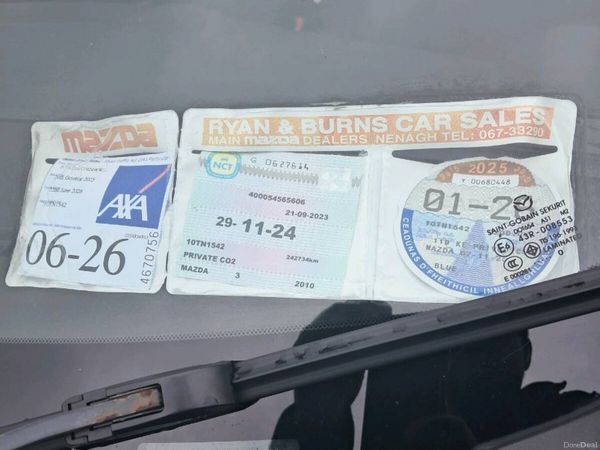 Mazda Mazda3 Saloon, Diesel, 2010, Blue