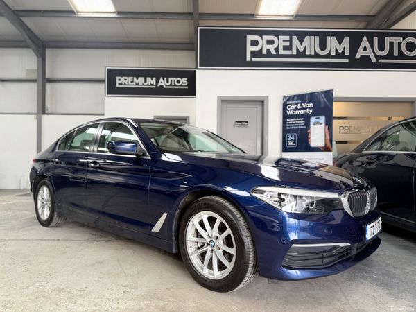 BMW 5-Series Saloon, Diesel, 2017, Blue
