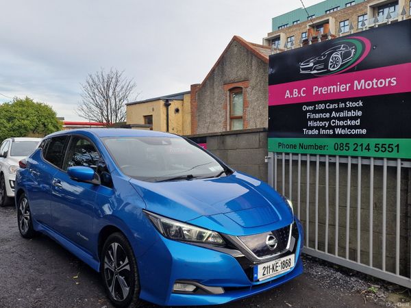 Nissan Leaf Hatchback, Electric, 2021, Blue
