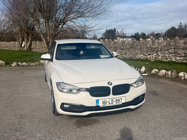 BMW 3-Series Saloon, Diesel, 2016, White