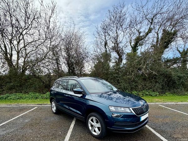 Skoda Karoq Estate, Petrol, 2020, Blue
