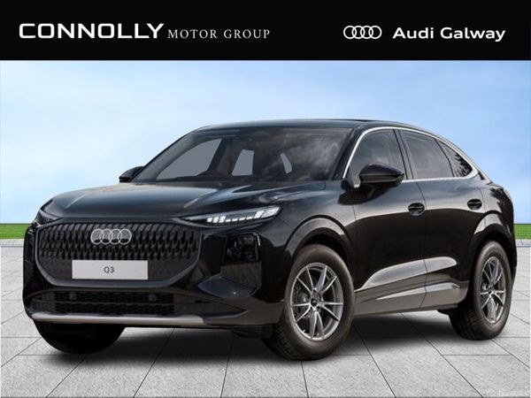 Audi Q3 SUV, Petrol Plug-in Hybrid, 2026, Black