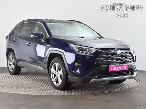 Toyota RAV4 SUV, Petrol Hybrid, 2020, Blue