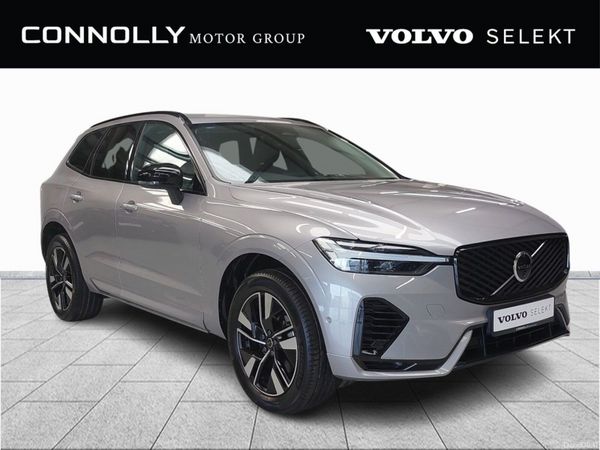Volvo XC60 SUV, Petrol Plug-in Hybrid, 2025, Silver