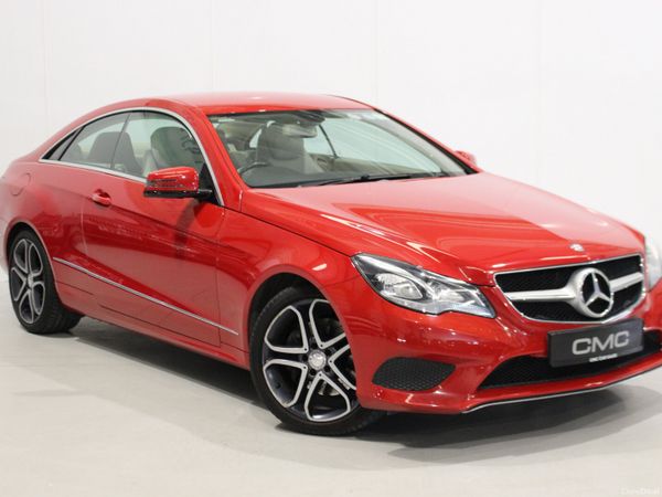 Mercedes-Benz E-Class Coupe, Diesel, 2014, Red