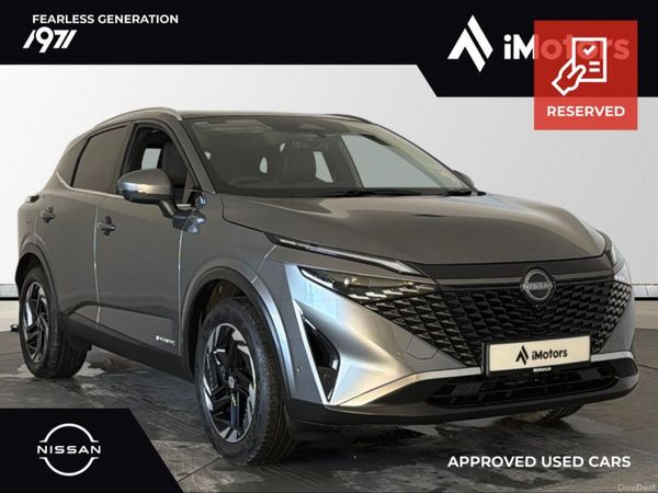 Nissan Qashqai SUV, Petrol Hybrid, 2025, Grey