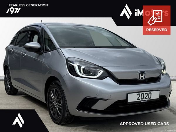 Honda Fit Hatchback, Petrol Hybrid, 2020, Silver