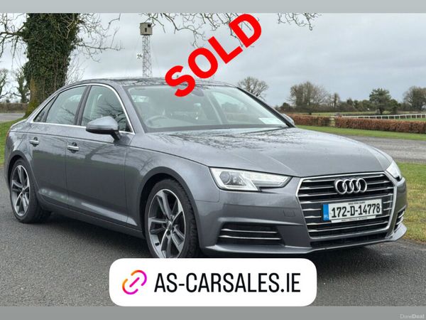Audi A4 Saloon, Diesel, 2017, Grey