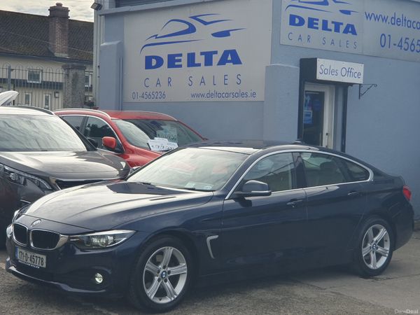 BMW 4-Series Saloon, Diesel, 2017, Blue
