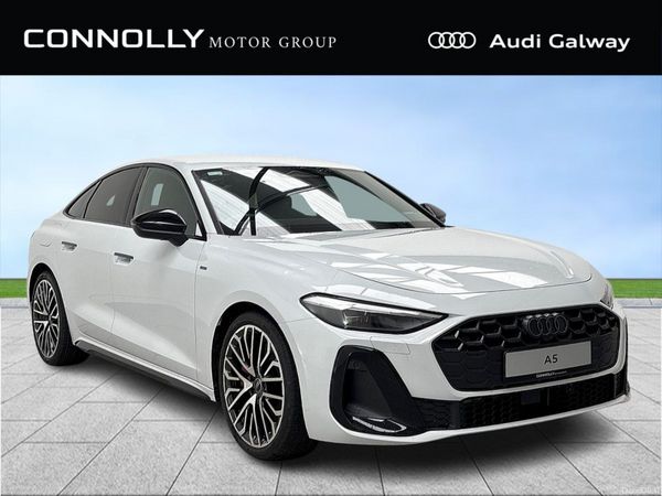 Audi A5 Saloon, Petrol Plug-in Hybrid, 2026, White