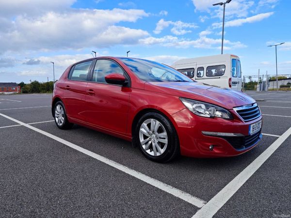 Peugeot 308 Hatchback, Diesel, 2015, Red