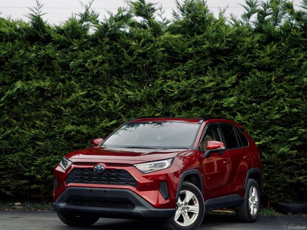 Toyota RAV4 Hatchback, Petrol Hybrid, 2021, Red
