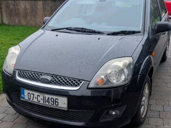 Ford Fiesta Hatchback, Petrol, 2007, Black
