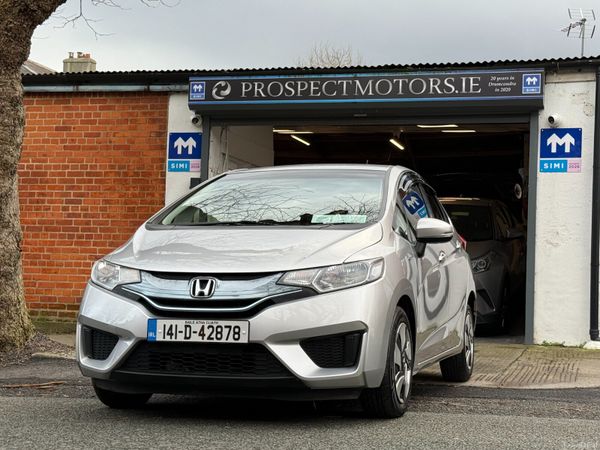 Honda Fit Hatchback, Petrol Hybrid, 2014, Silver