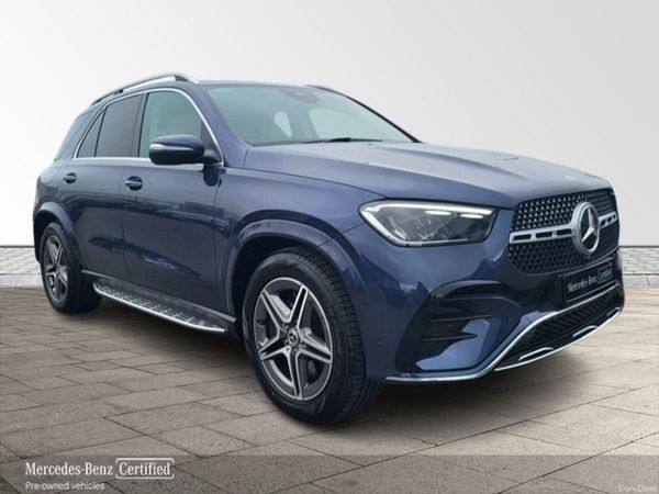 Mercedes-Benz GLE SUV, Diesel Plug-in Hybrid, 2024, Blue