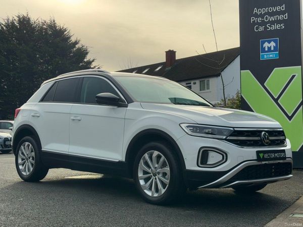 Volkswagen T-Roc SUV, Diesel, 2022, White