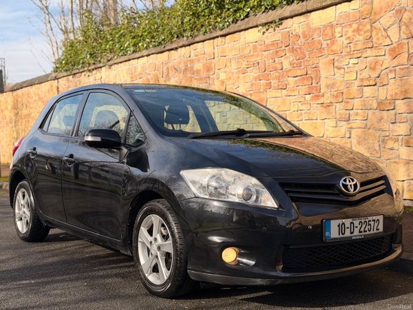 Toyota Auris Hatchback, Diesel, 2010, Black