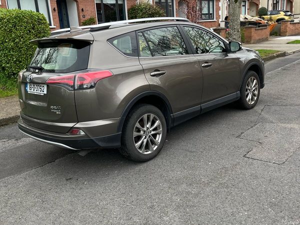 Toyota RAV4 SUV, Petrol Hybrid, 2016, Bronze