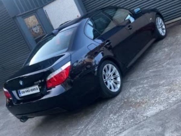 BMW 5-Series Saloon, Diesel, 2009, Black