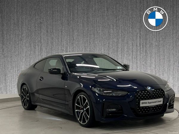BMW 4-Series Coupe, Petrol, 2023, Blue