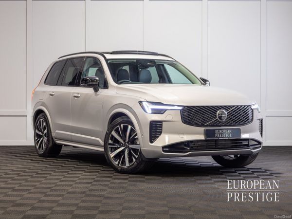 Volvo XC90 SUV, Petrol Plug-in Hybrid, 2025, Silver