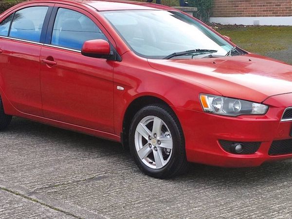 Mitsubishi Lancer Saloon, Petrol, 2008, Red