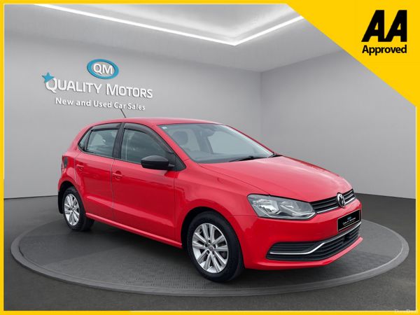 Volkswagen Polo Hatchback, Petrol, 2016, Red