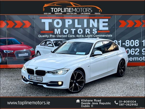 BMW 3-Series Saloon, Diesel, 2015, White