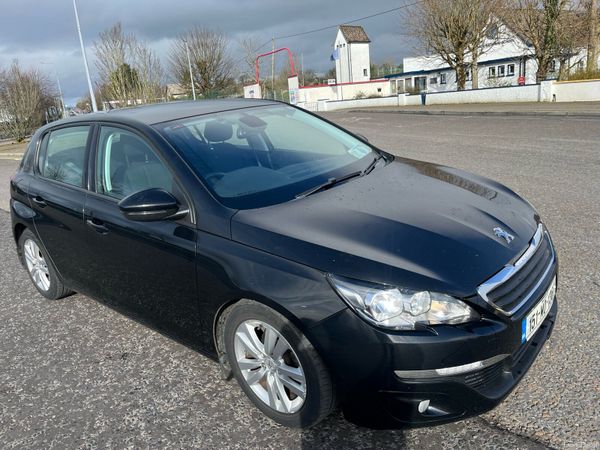Peugeot 308 Hatchback, Diesel, 2015, Black