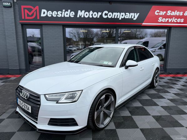 Audi A4 Saloon, Diesel, 2017, White