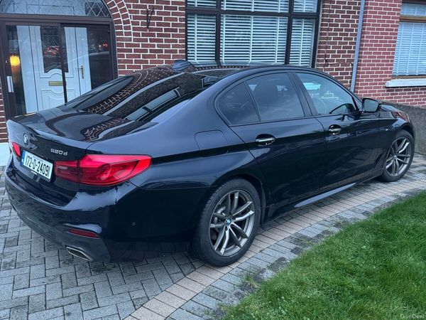BMW 5-Series Saloon, Diesel, 2017, Black