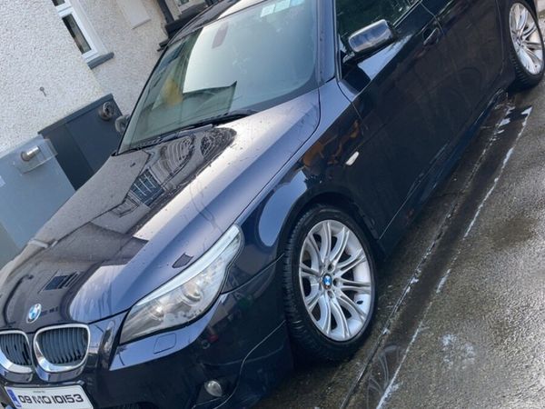 BMW 5-Series Saloon, Diesel, 2009, Black