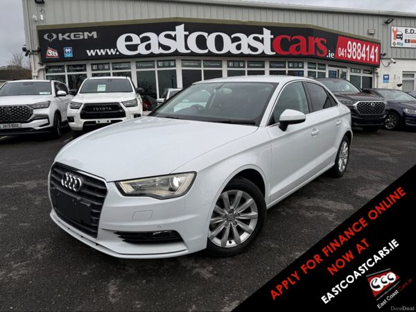 Audi A3 Saloon, Petrol, 2015, White