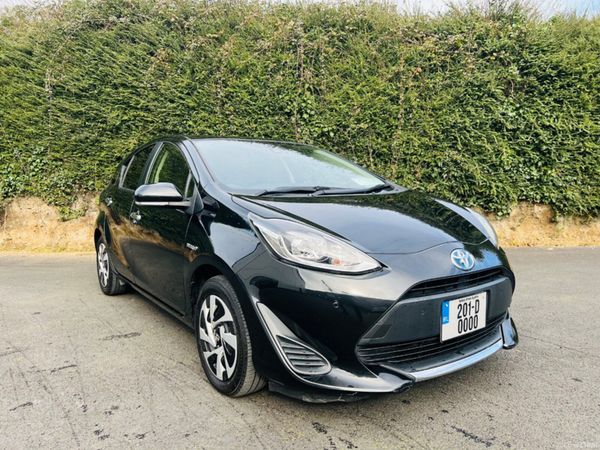 Toyota Aqua Hatchback, Petrol Hybrid, 2020, Black