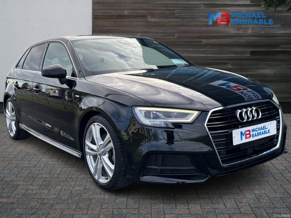Audi A3 Hatchback, Petrol, 2018, Black