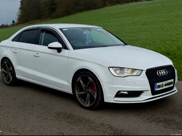 Audi A3 Saloon, Diesel, 2015, White